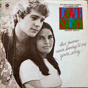 Love Story vinyl album. 11 songs in total. Soundtrack from 1970 film.